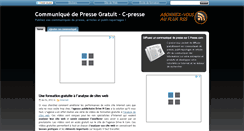 Desktop Screenshot of c-presse.com